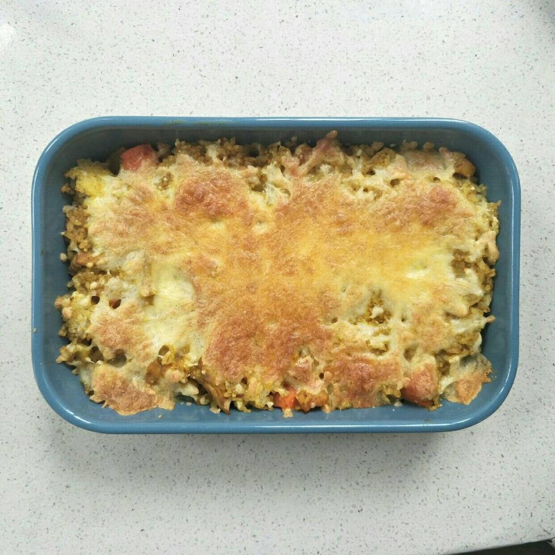 堂妈教你咖喱鸡肉焗饭