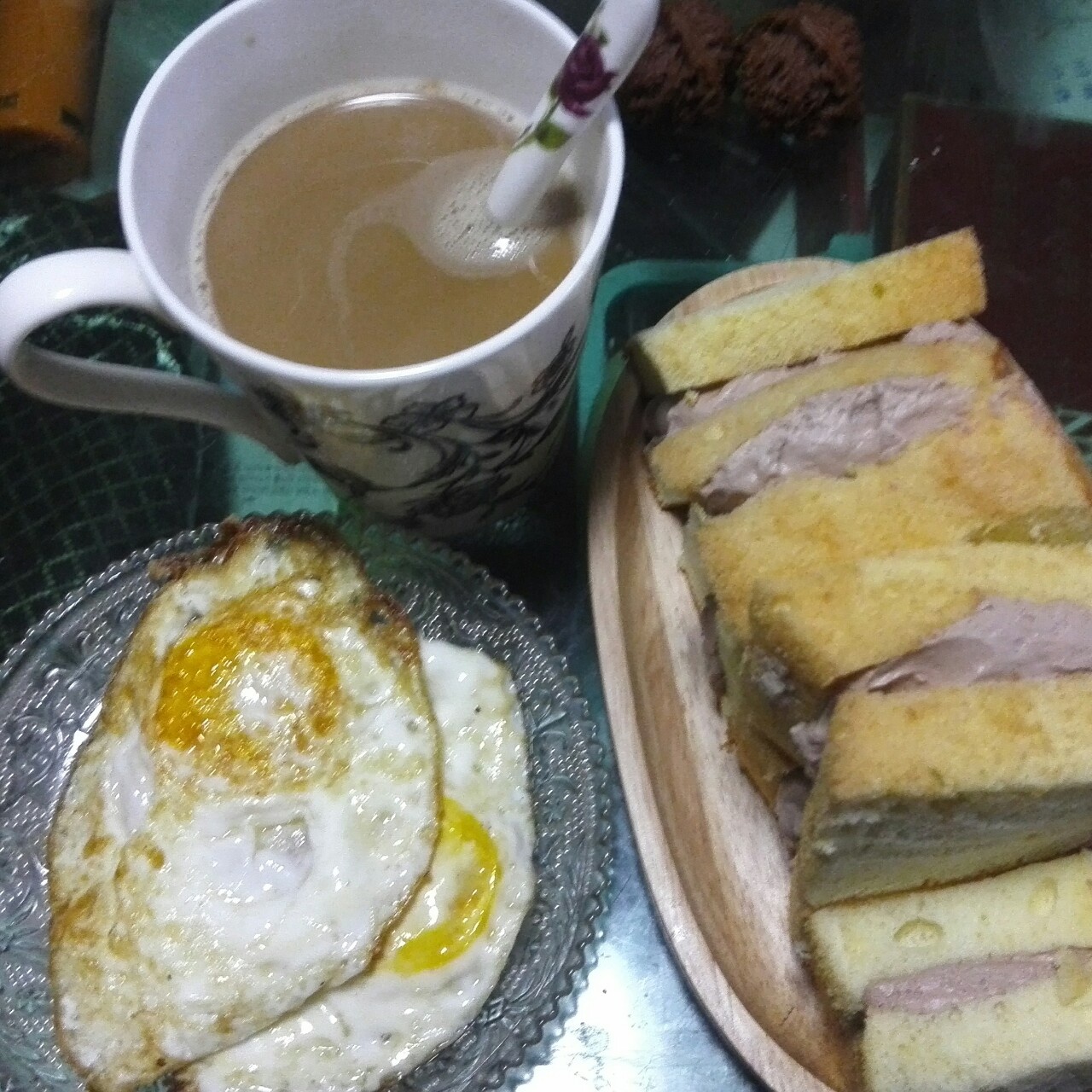 每天坚持为他做早餐