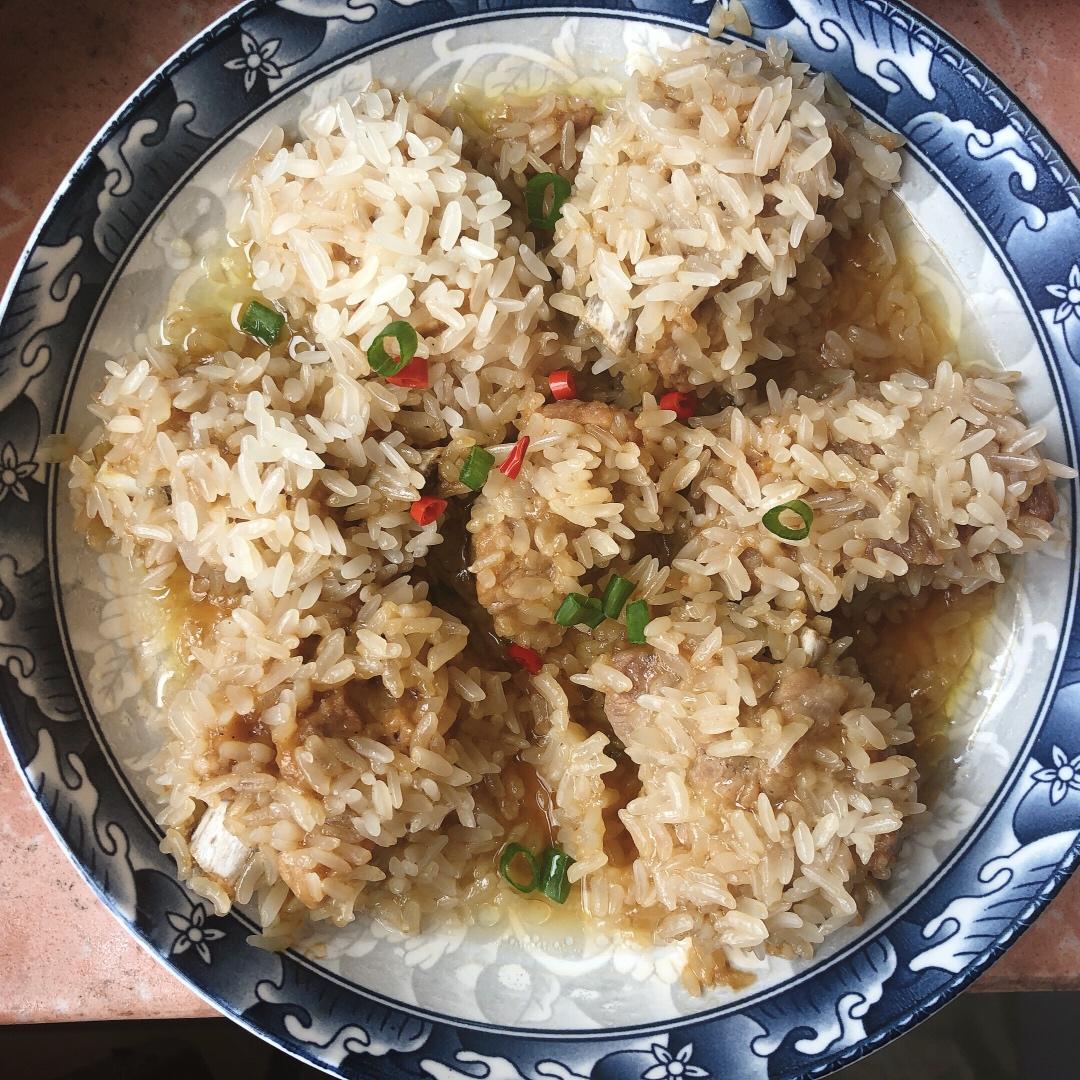 糯米蒸排骨