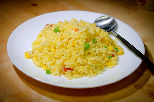 猫阿紫做的黄金蛋炒饭