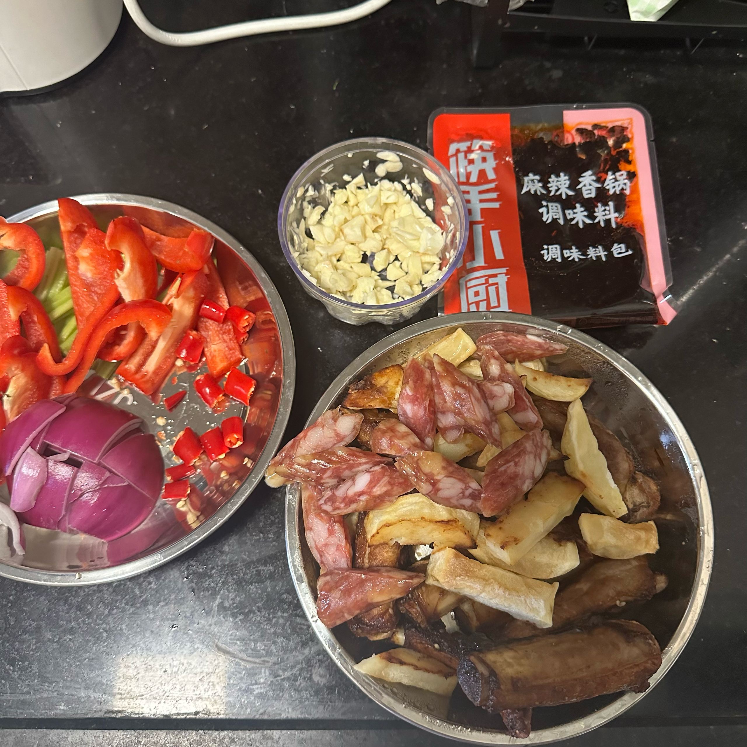 ✅挑战365天晚餐第97天:干锅排骨‼️的做法 步骤2