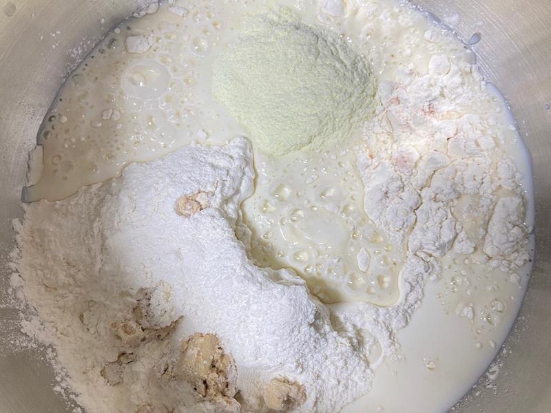 纯奶手撕吐司的做法 步骤1