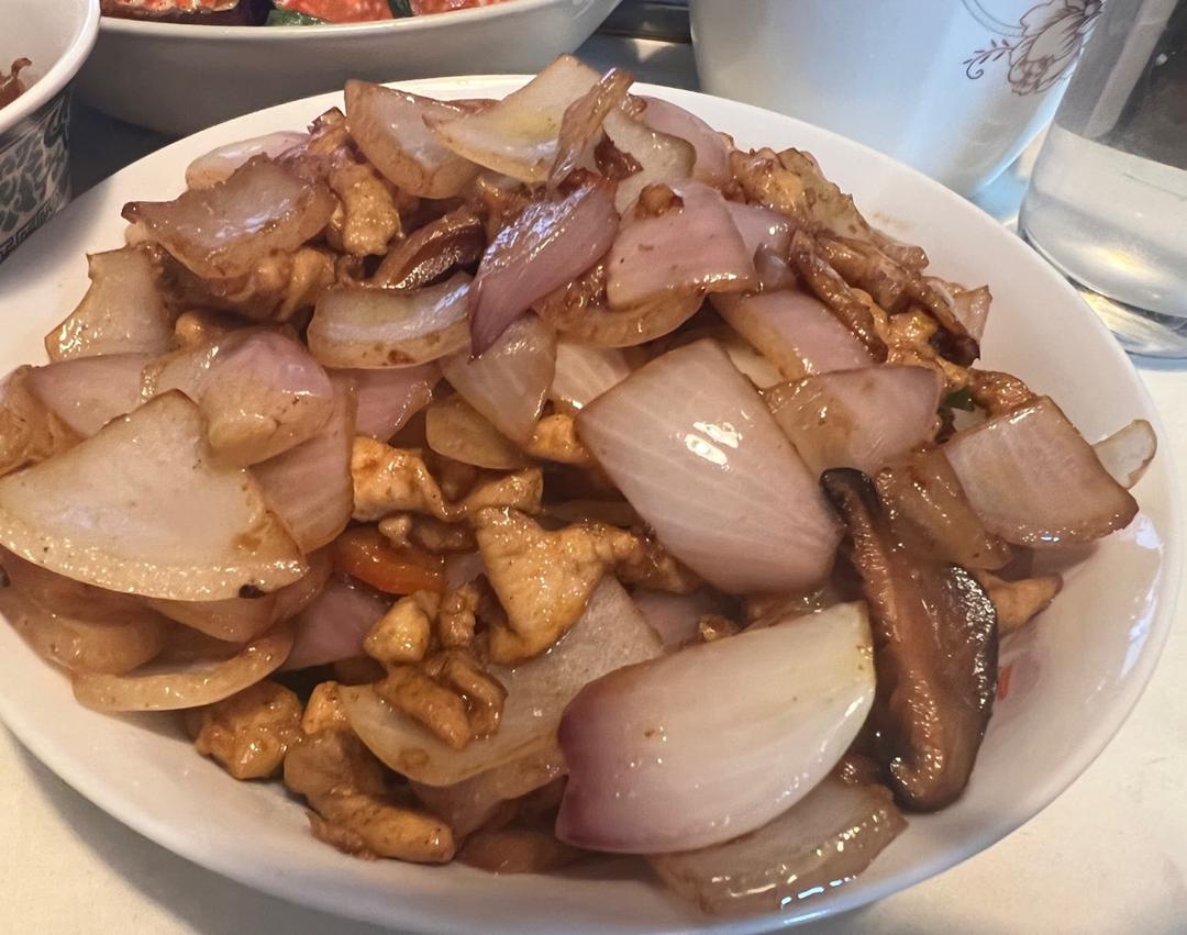 鸡胸肉炒洋葱