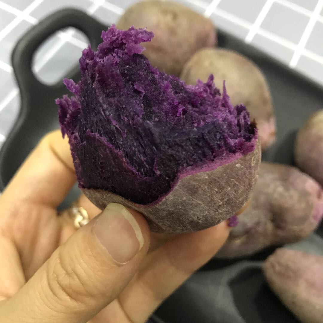 2016.3.27 烤箱烤紫薯，巨简单！