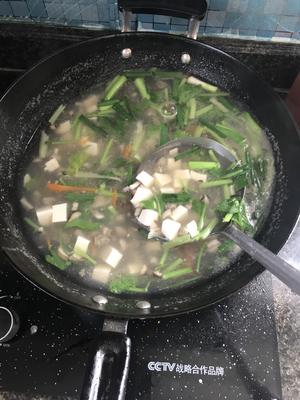 海蛎豆腐汤的做法 步骤4