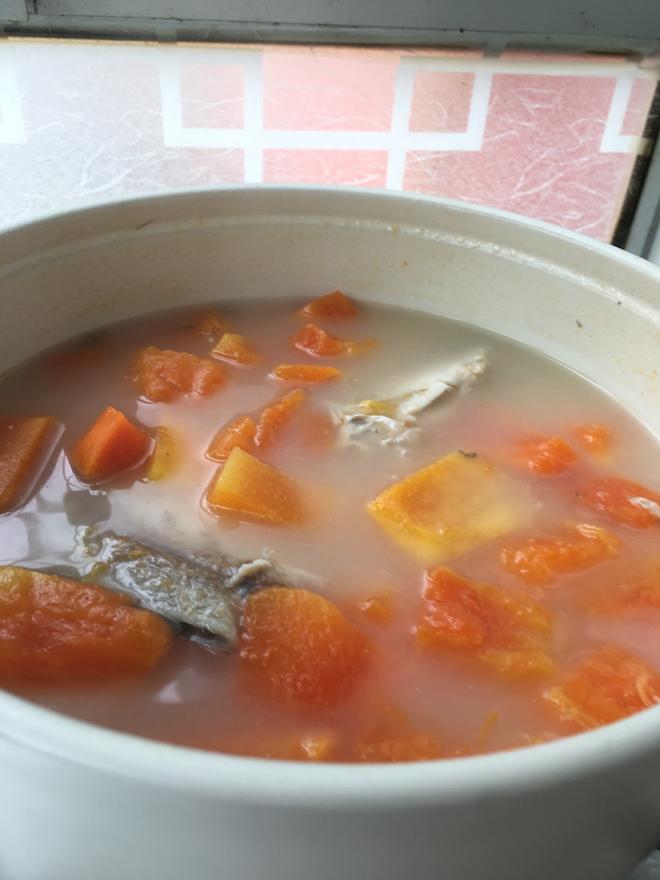 鲫鱼木瓜汤——下奶汤的做法