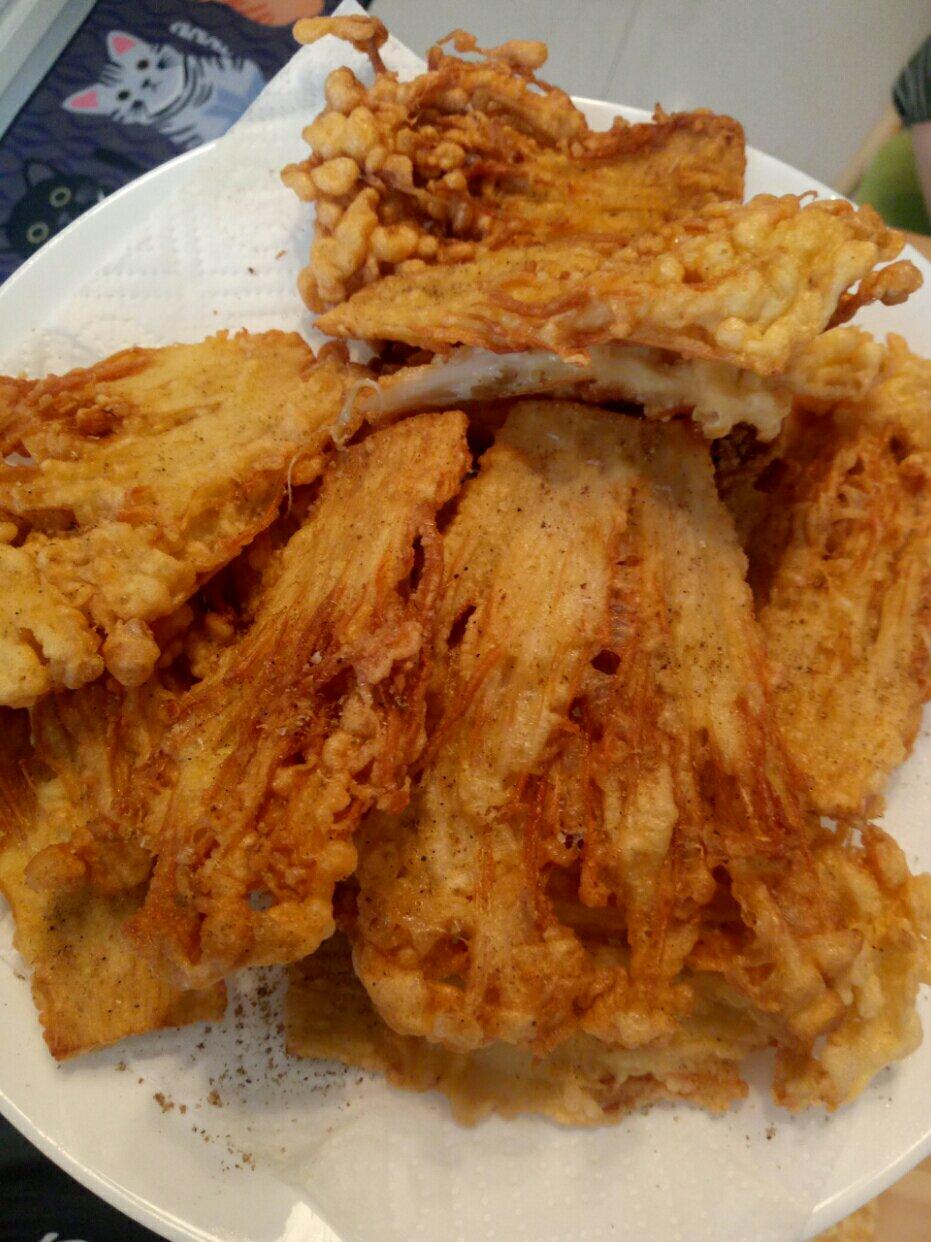 油炸椒盐金针菇