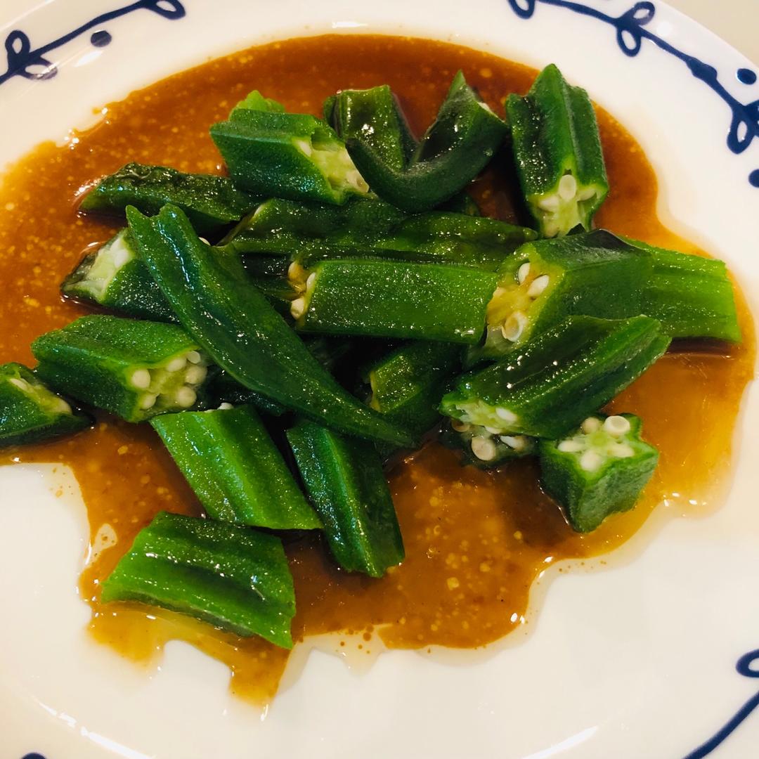 【白灼秋葵】清爽简单