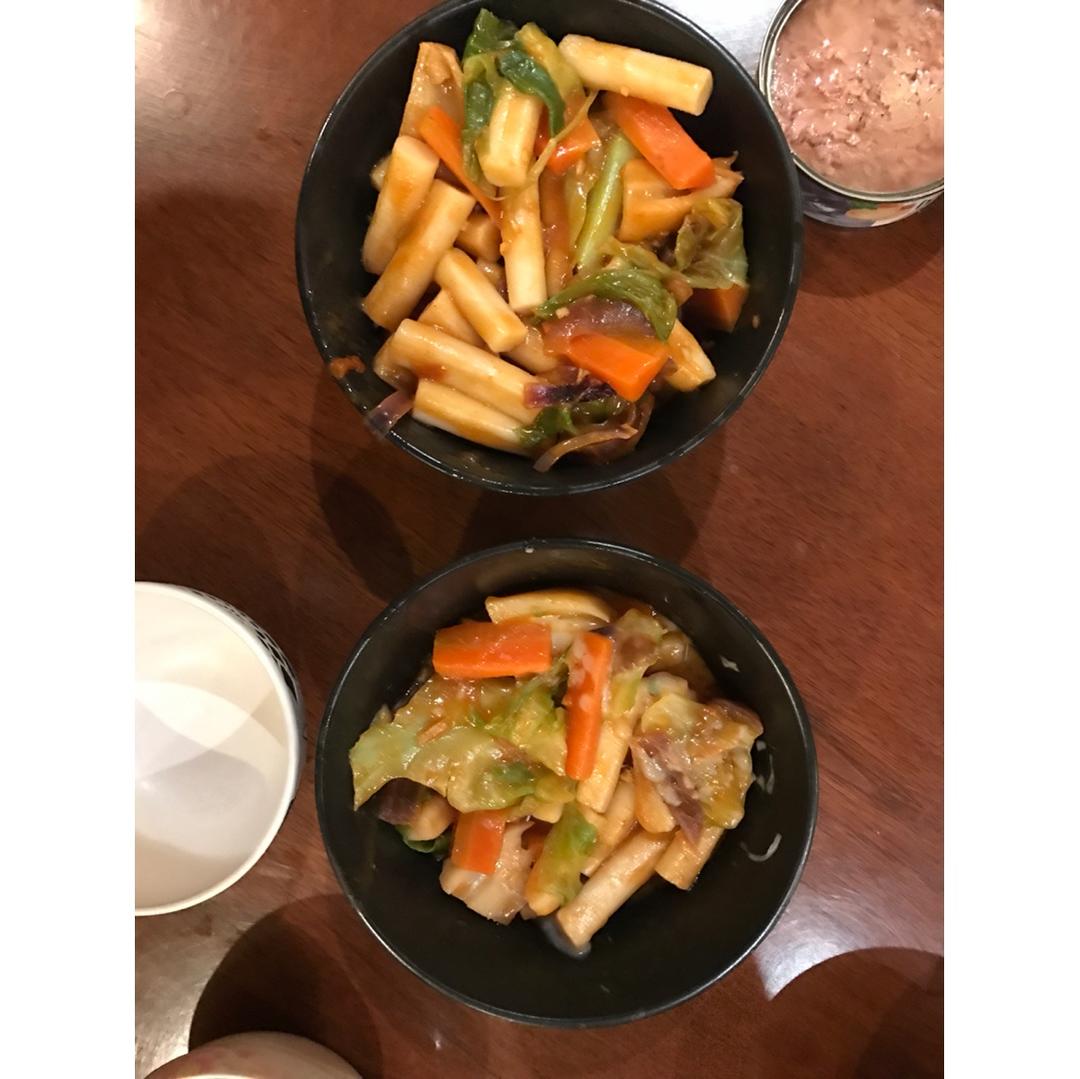 韩式辣炒年糕