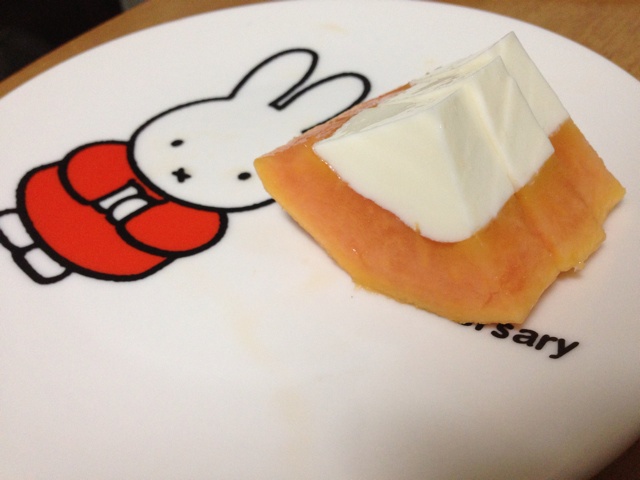 木瓜椰奶冻