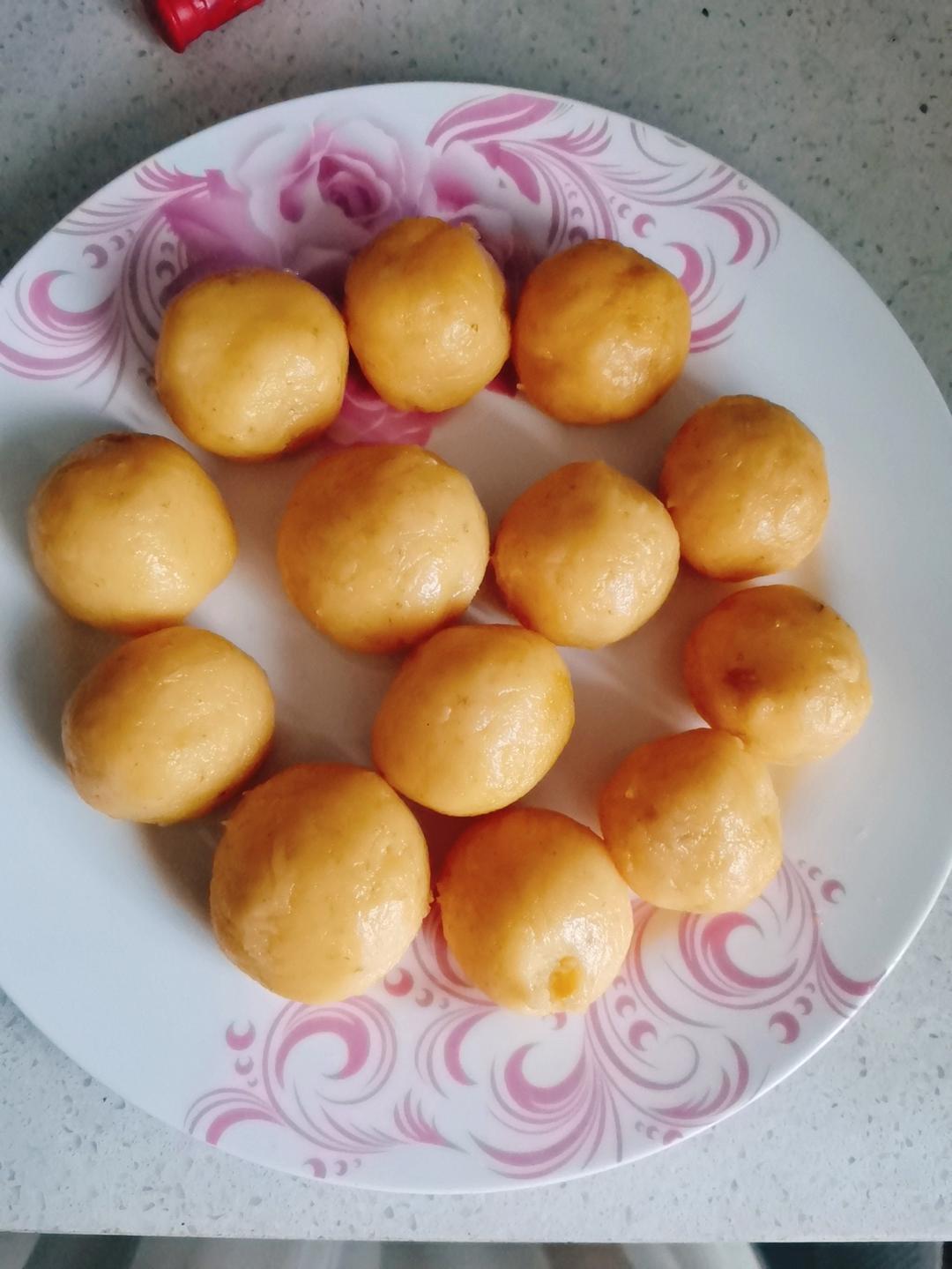奶黄包的奶黄馅