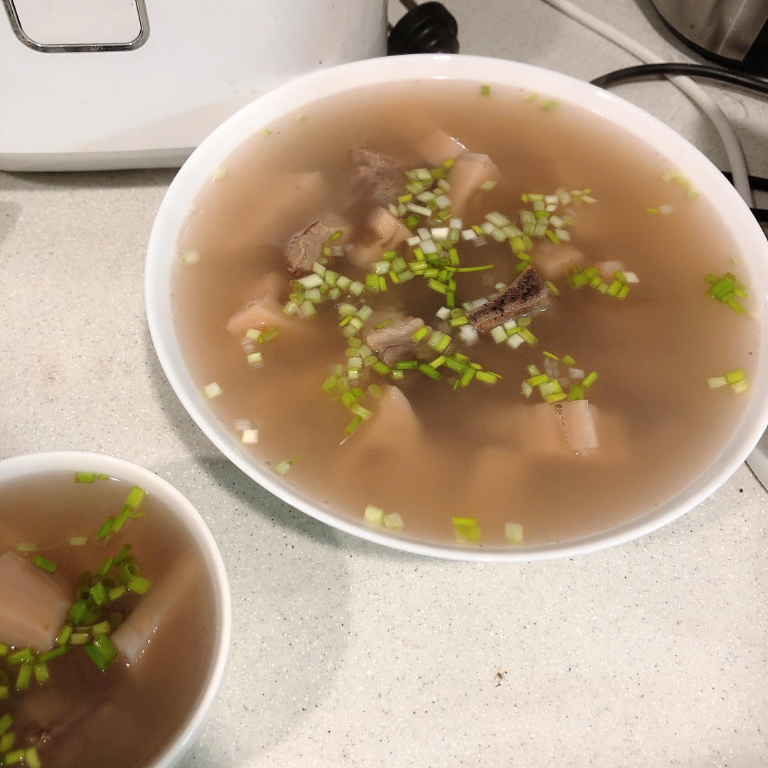 陈情令师姐的莲藕排骨汤（极简做法）