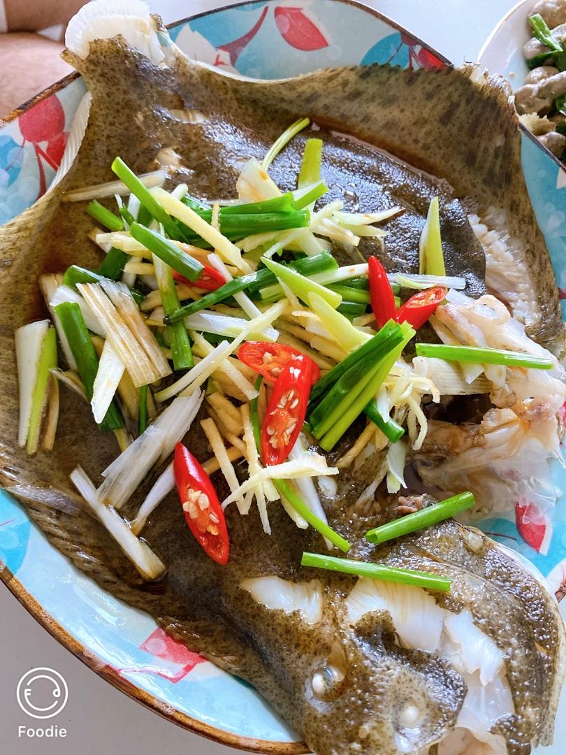清蒸多宝鱼