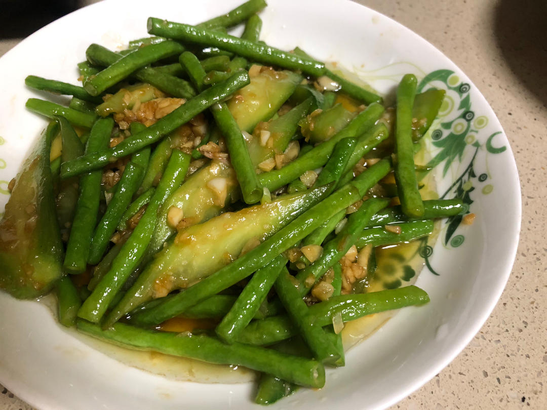 蒜蓉炒豆角