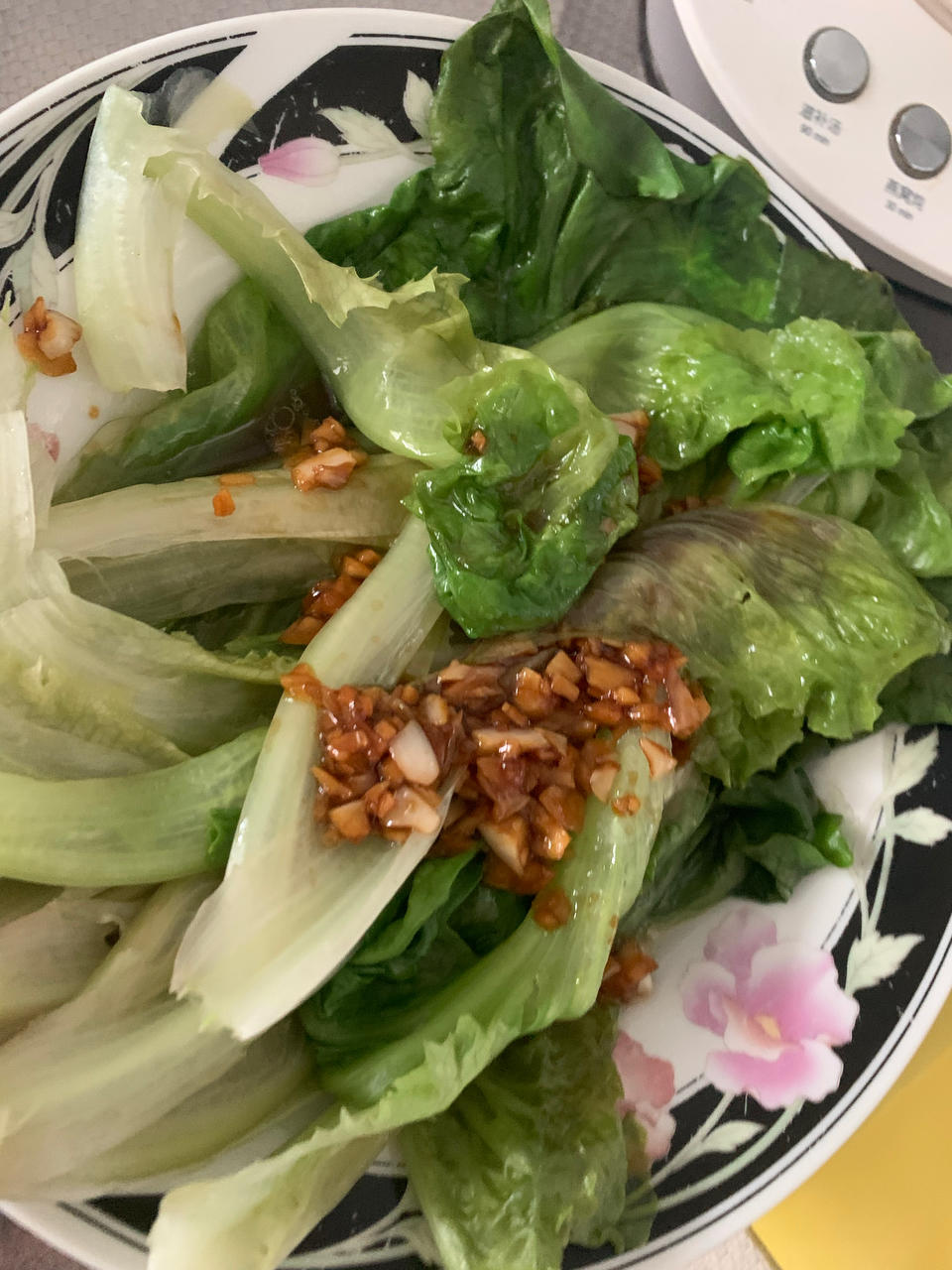 白灼生菜（罗马生菜）