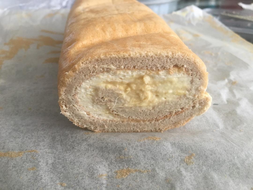 榴莲奶油蛋糕卷