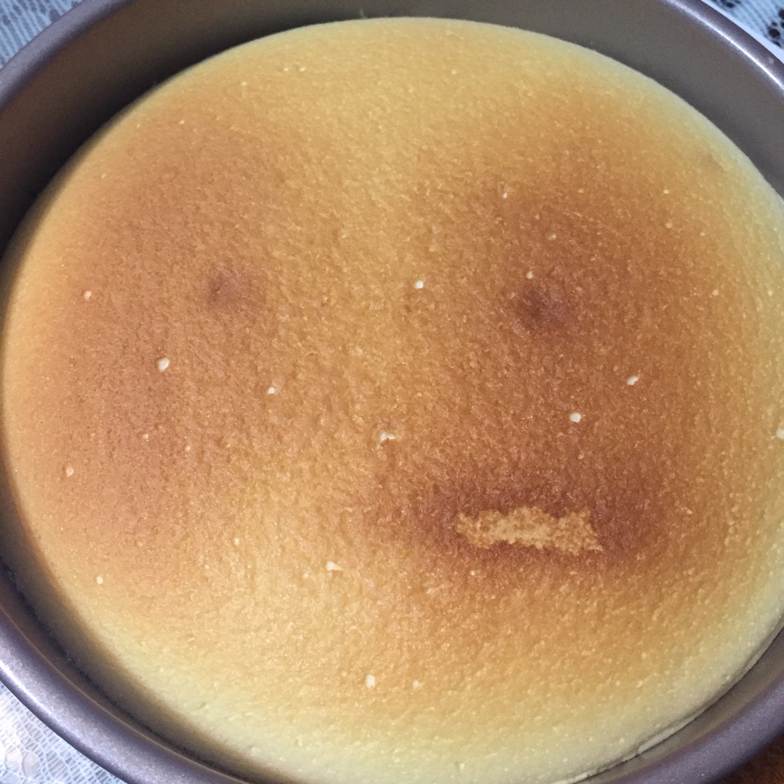 烫面轻乳酪蛋糕