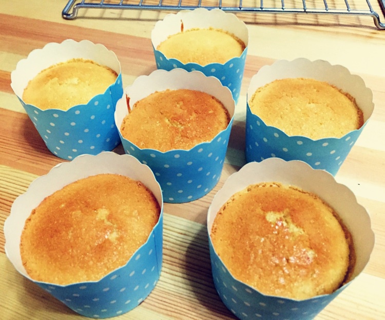 不会回缩的纸杯蛋糕--海氏烤箱定制