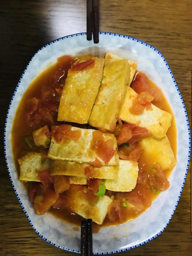 番茄豆腐