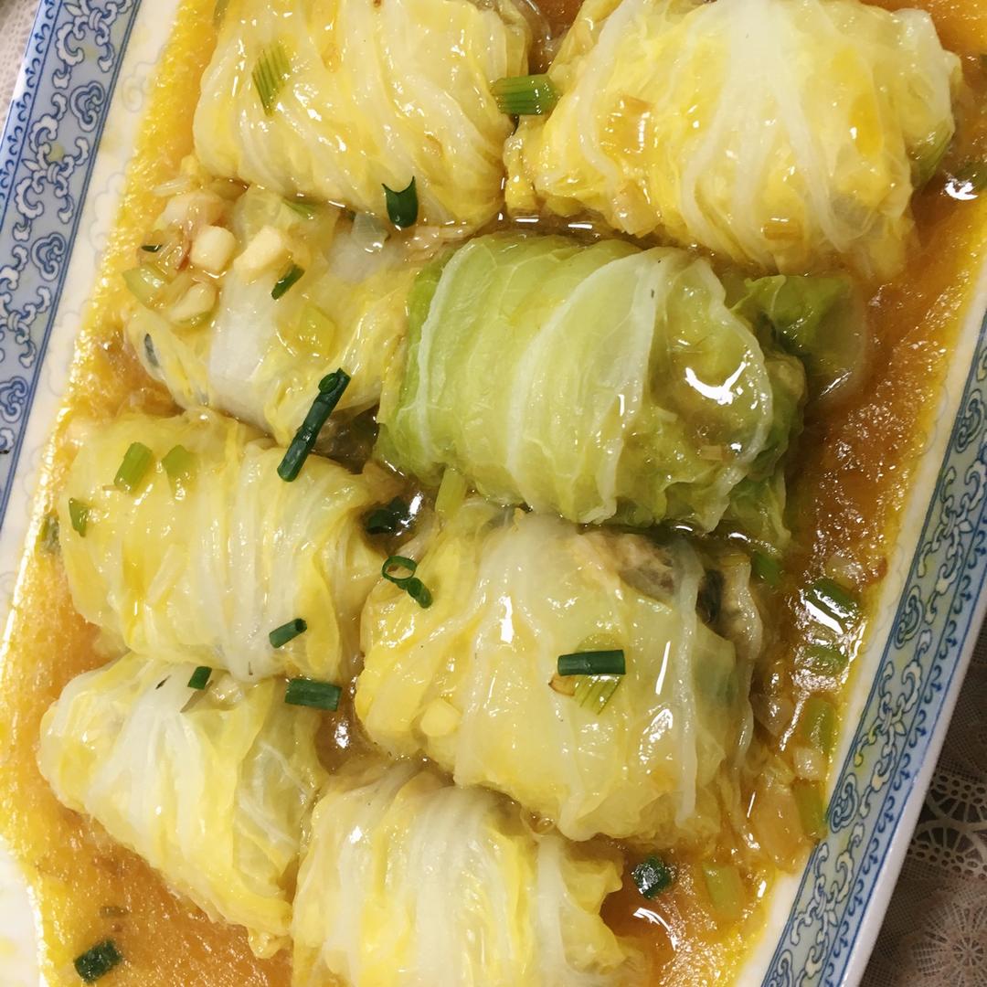 肉酿白菜卷