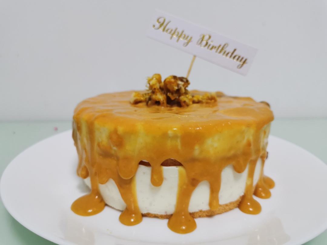 绝配焦糖咖啡奶油蛋糕（6寸）