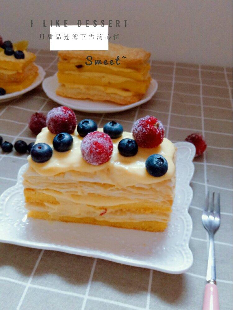 【君之】拿破仑酥（含千层酥皮、蛋糕片、奶油霜详细做法）