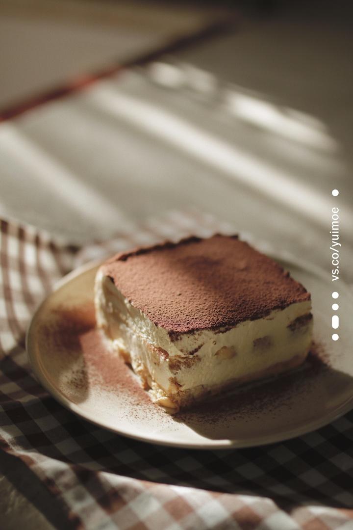 提拉米苏-不添加吉利丁的熟蛋做法才是真的好