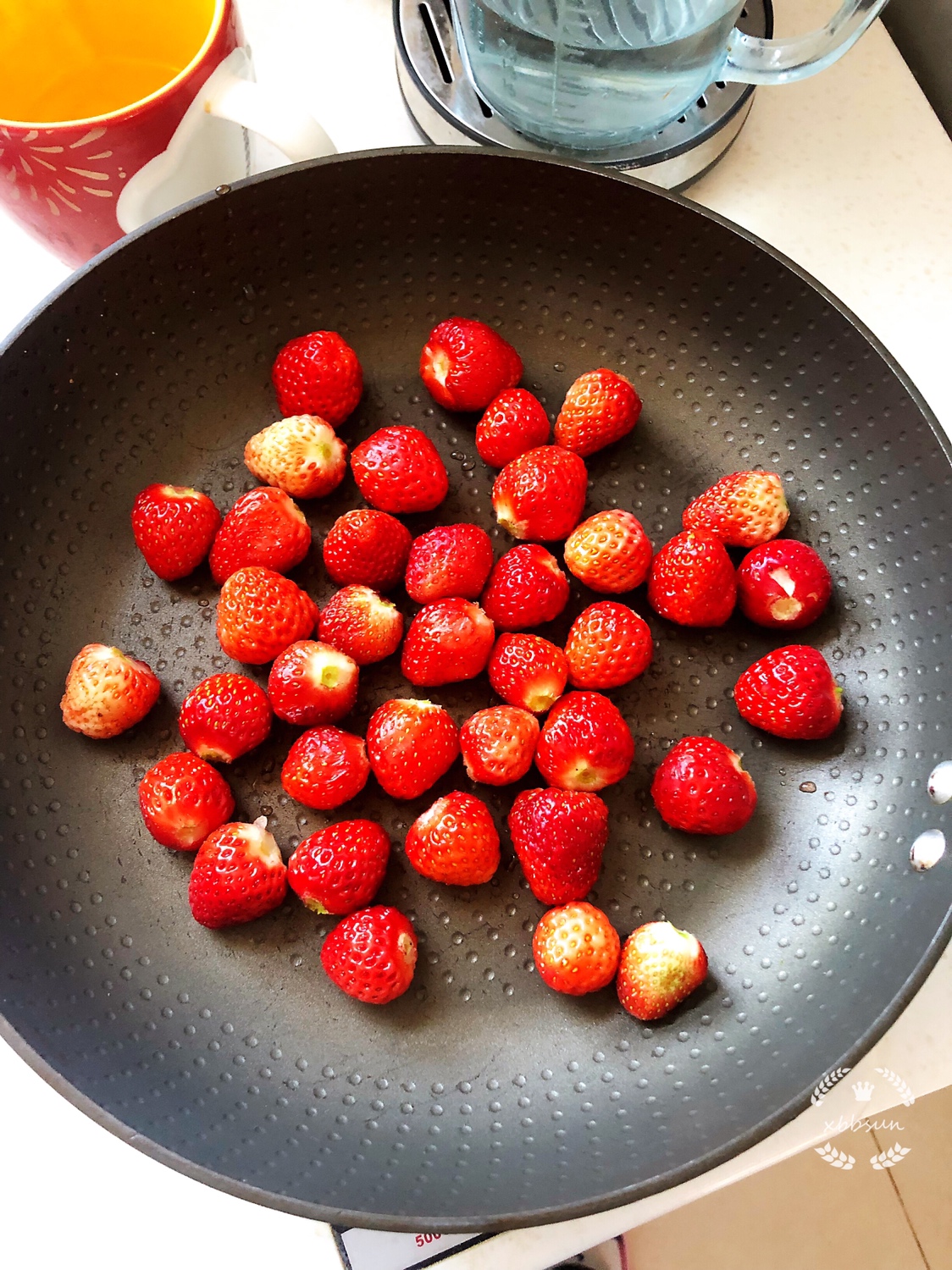 整颗草莓🍓果酱的做法