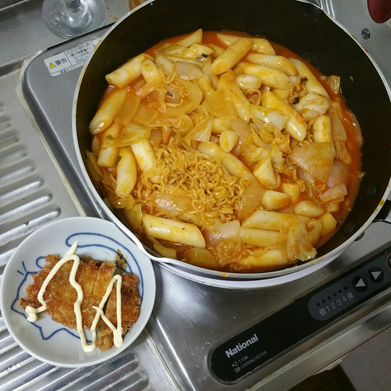 韩式辣炒年糕（or网红芝士套路之芝心年糕）