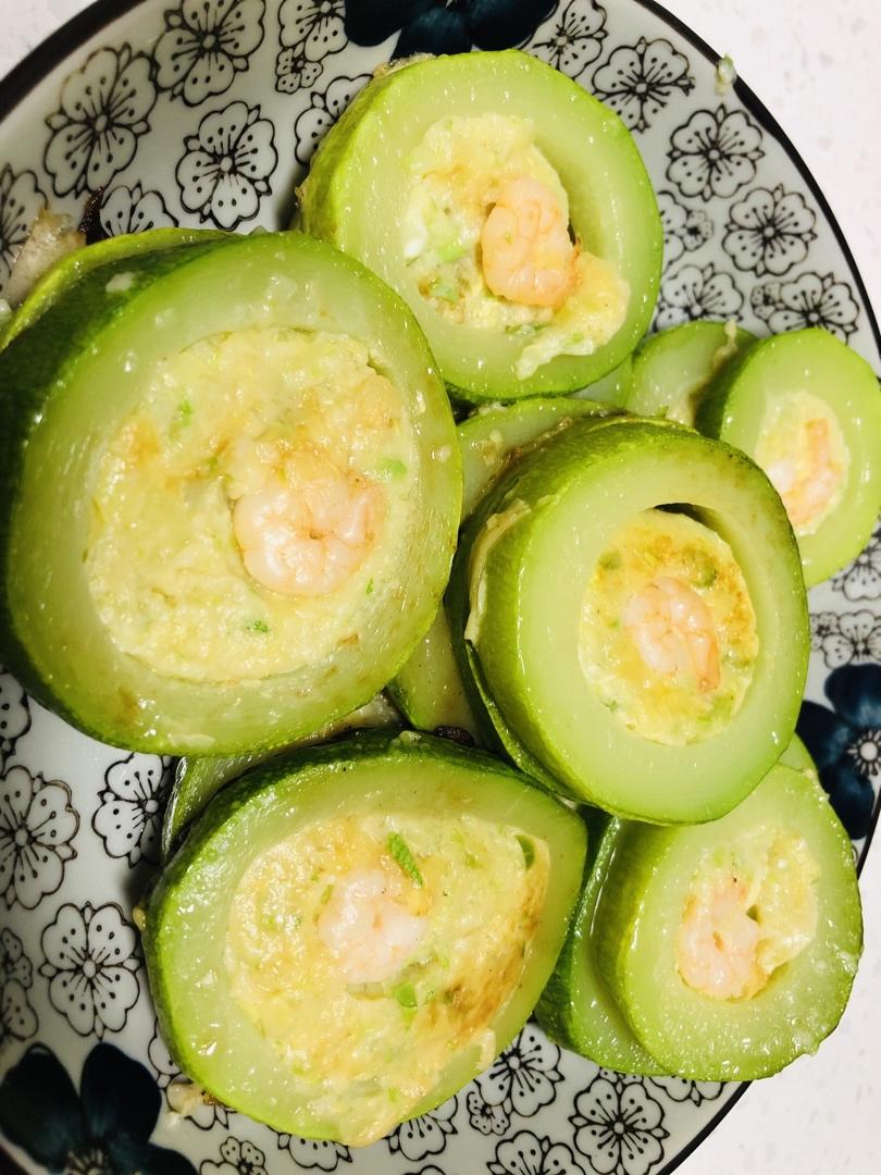 全家都爱的高颜值【西葫芦虾仁圈】