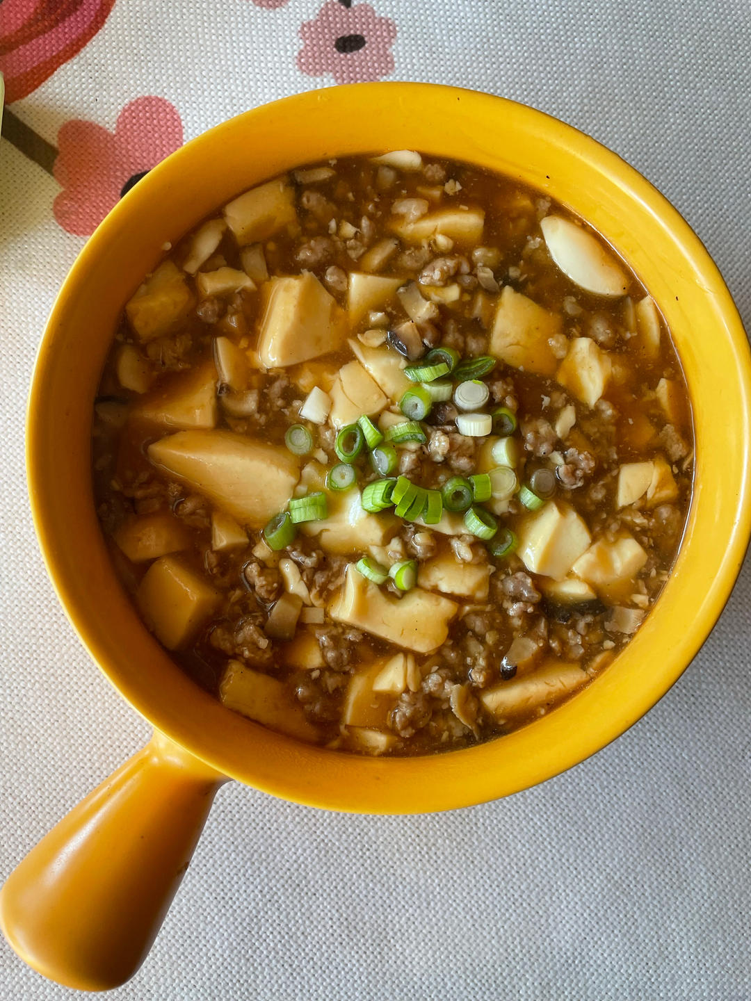 肉末嫩豆腐｜嫩滑口感爽口！这道快手菜超级下饭！！（减脂少油版）