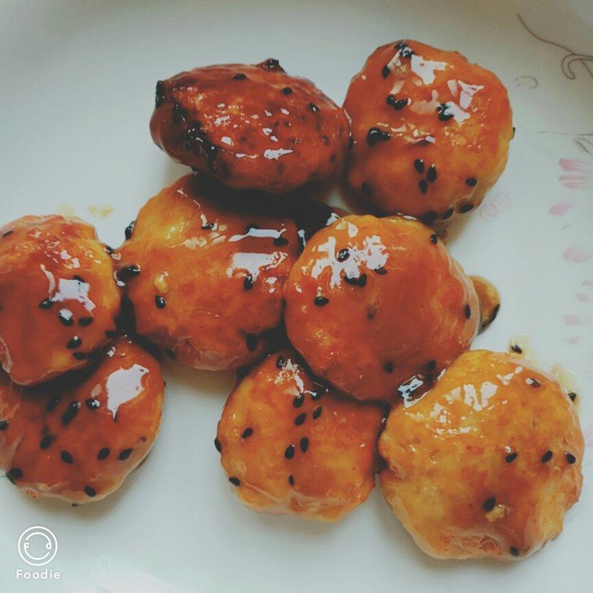 莲藕鸡胸小肉饼