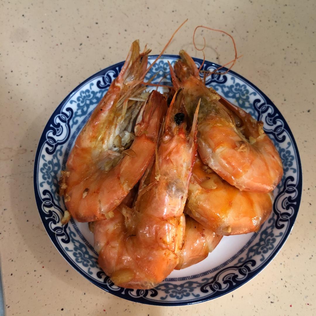 蒜蓉烤大虾
