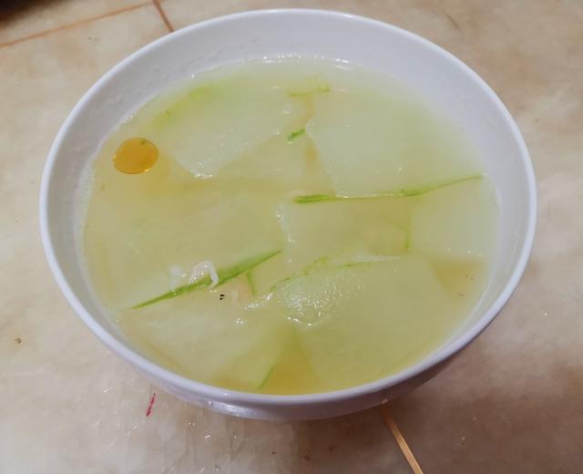 妈妈的菜谱-虾皮冬瓜汤的做法