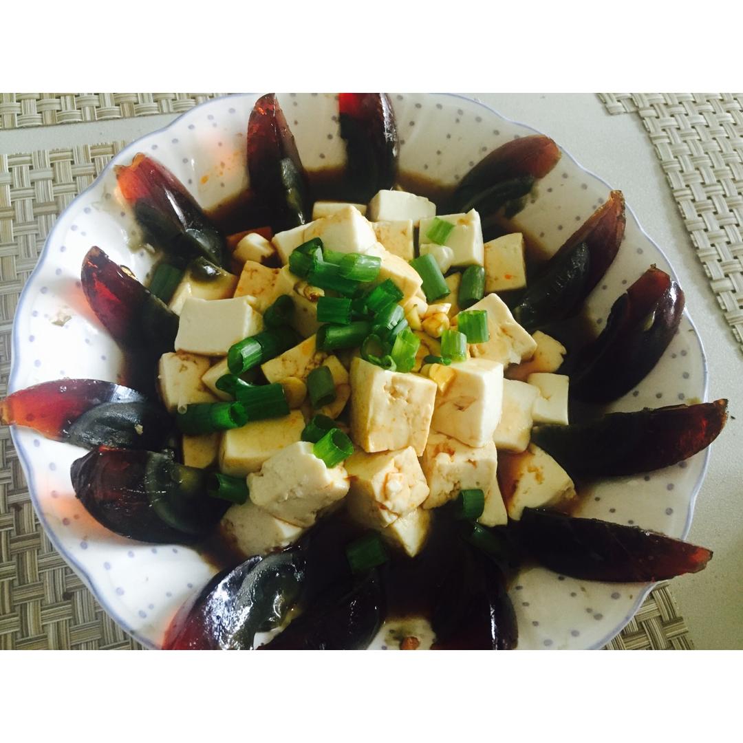 皮蛋豆腐