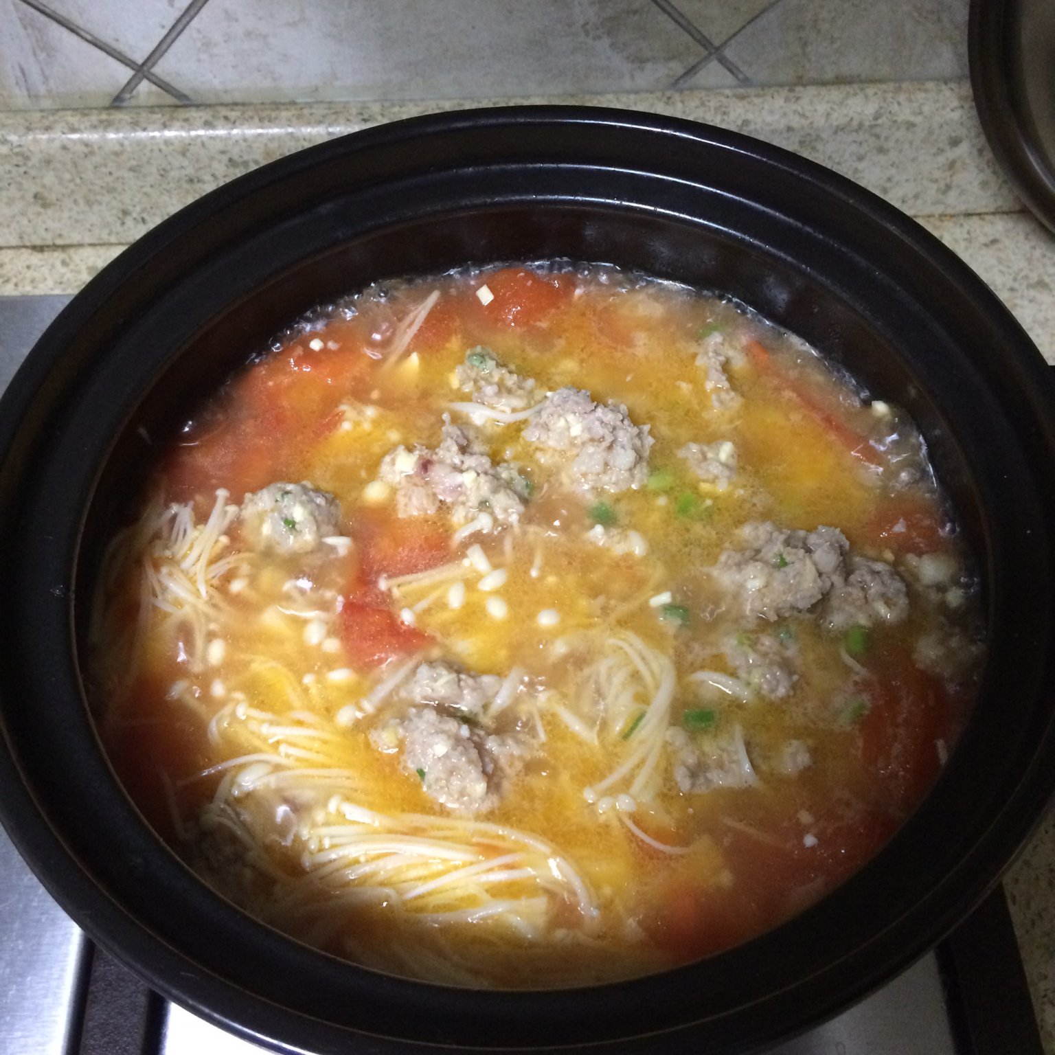 开胃营养汤-番茄豆腐汤