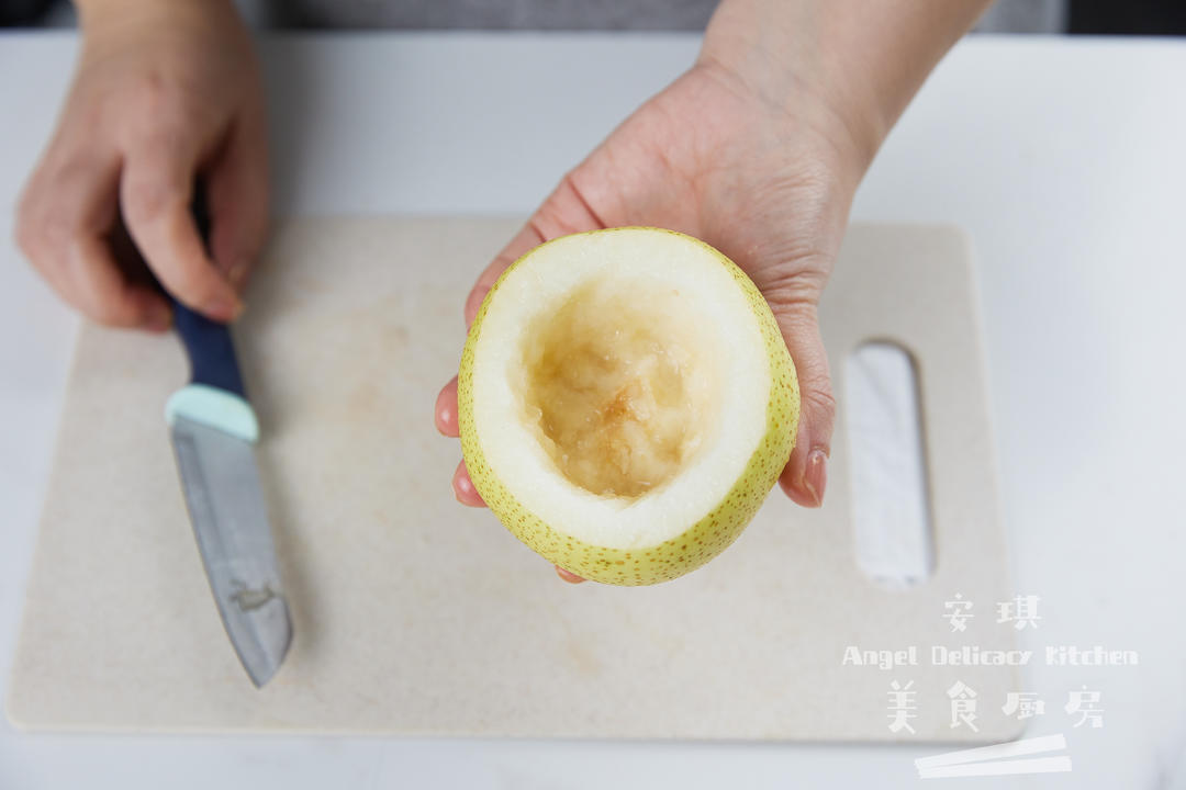 清甜不腻的空气炸锅烤梨的做法 步骤2