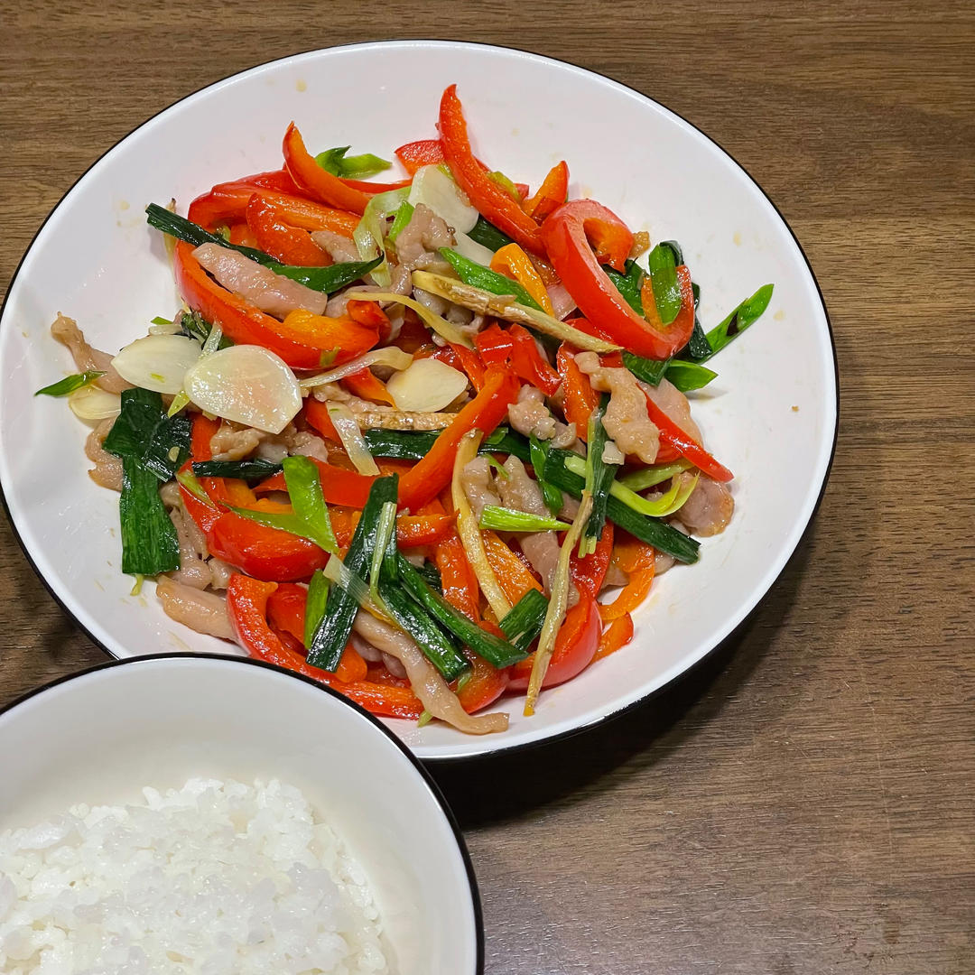 甜椒肉丝