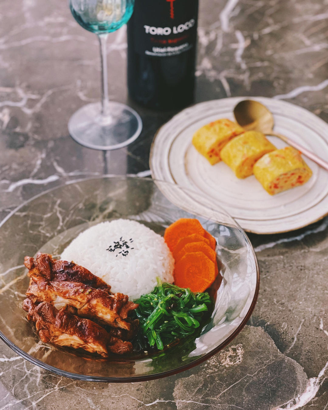 照烧鸡腿饭