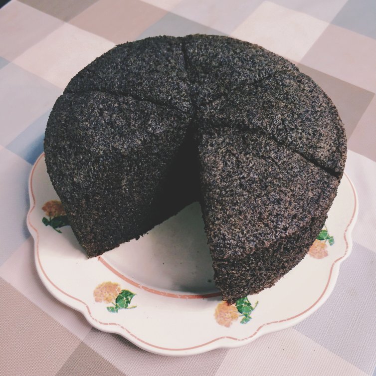 不上火宝宝也能吃的黑米蒸蛋糕（6寸）C25