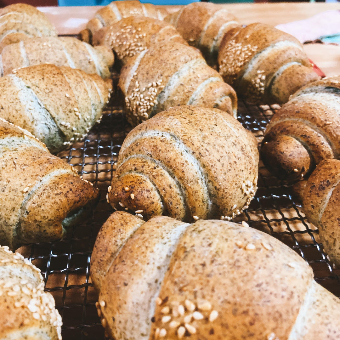 原创“芝麻海苔盐面包”