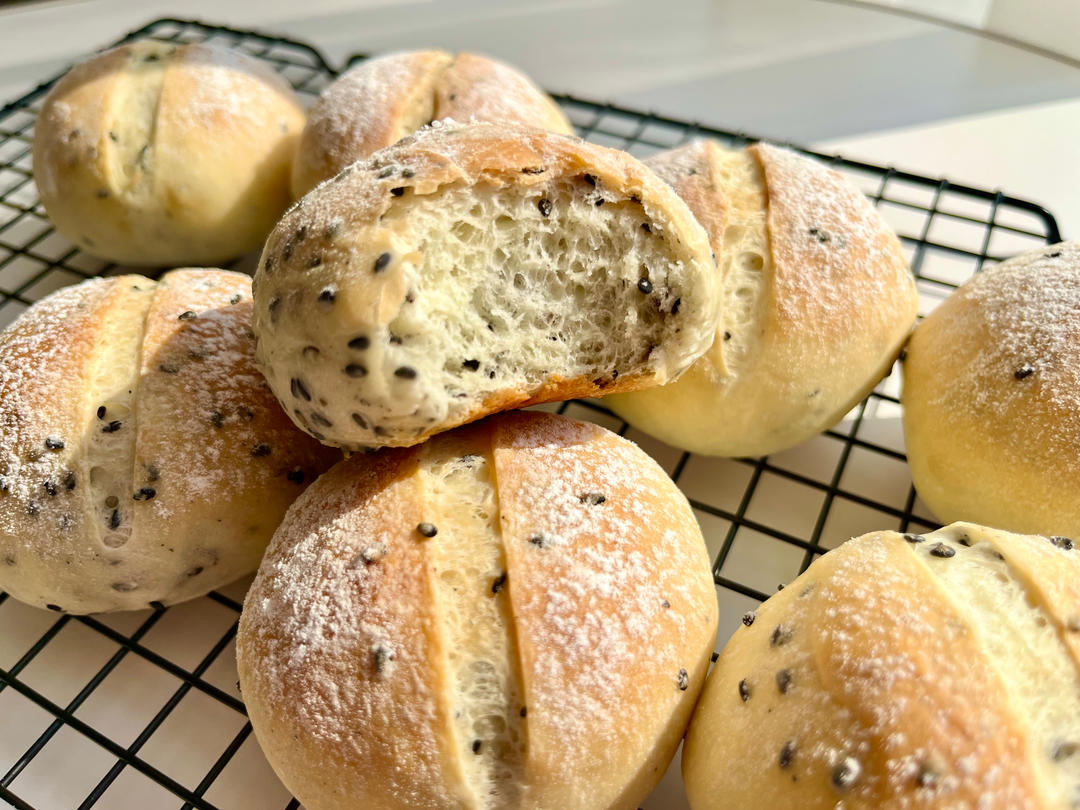 低卡法国黑芝麻球🔥超简单零失败配方㊙️