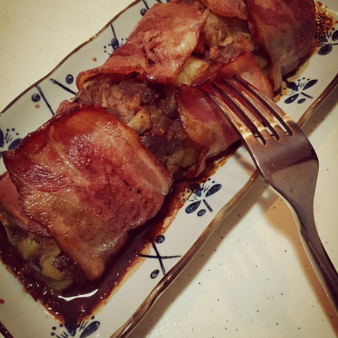 《食戟之灵》土豆培根烤肉