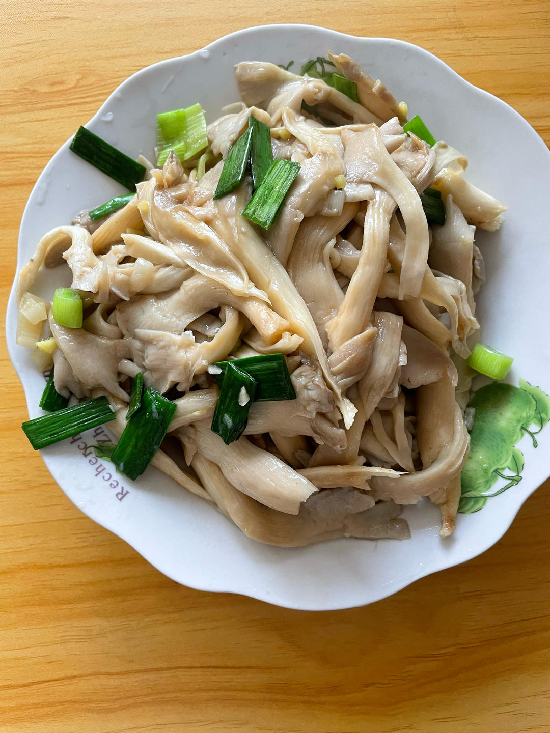 素炒平菇