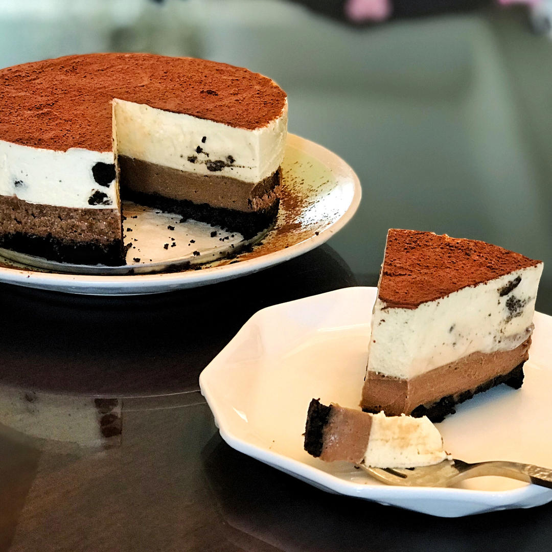 奥利奥双层芝士蛋糕