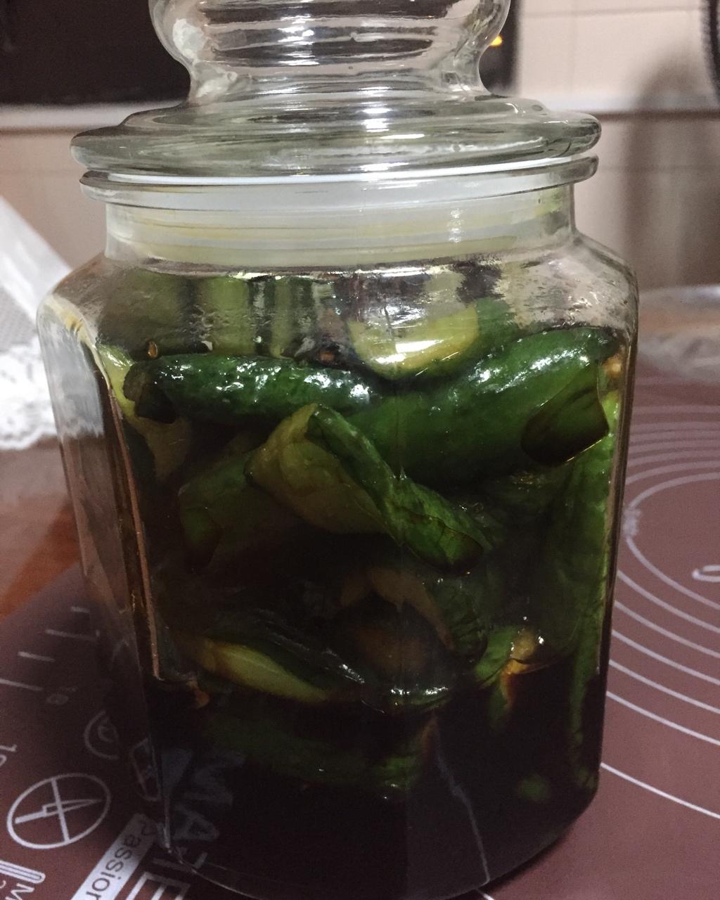 脆生生清爽开胃的酱黄瓜
