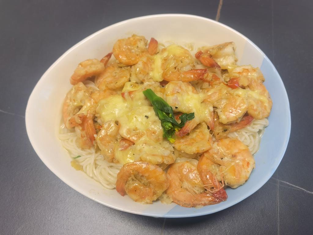 蒜香黄油芥末虾