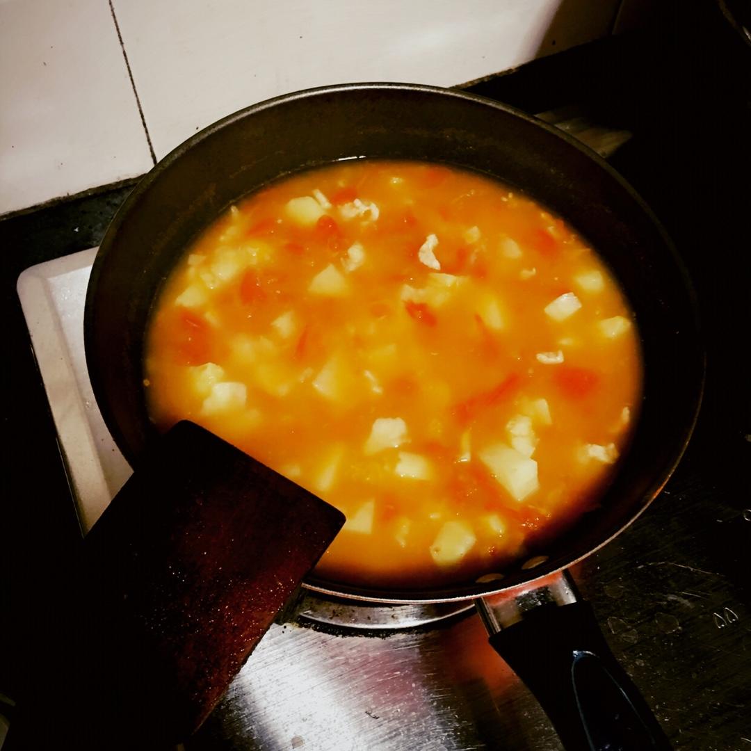 番茄土豆浓汤