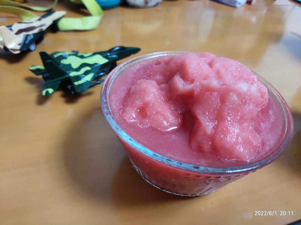 原汁原味滴西瓜冰沙的做法