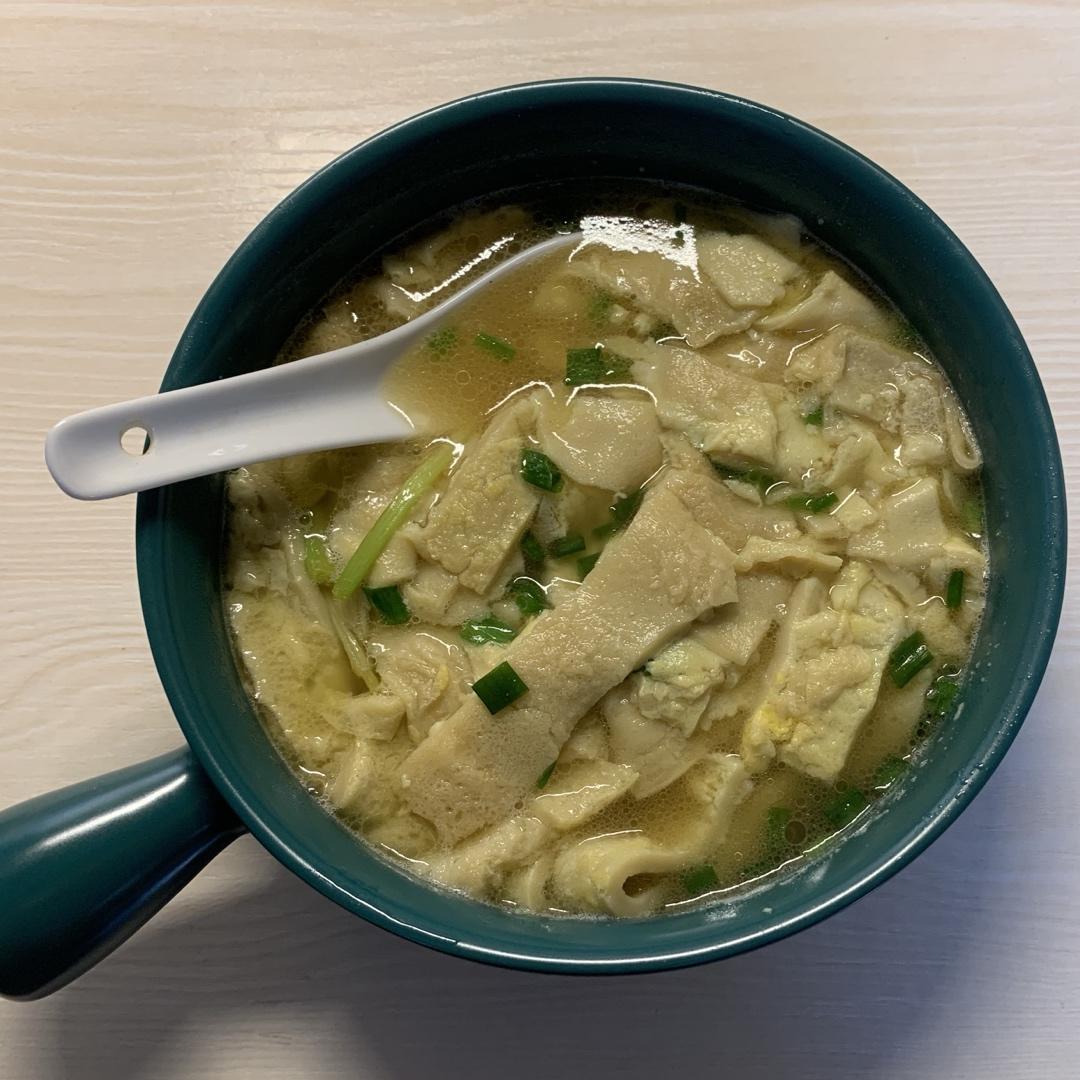 番薯淀粉鸡蛋面